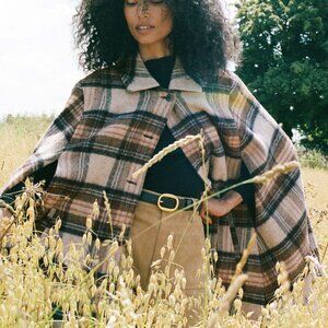 DÔEN Heirloom Kent Cape, XS/S, NWT